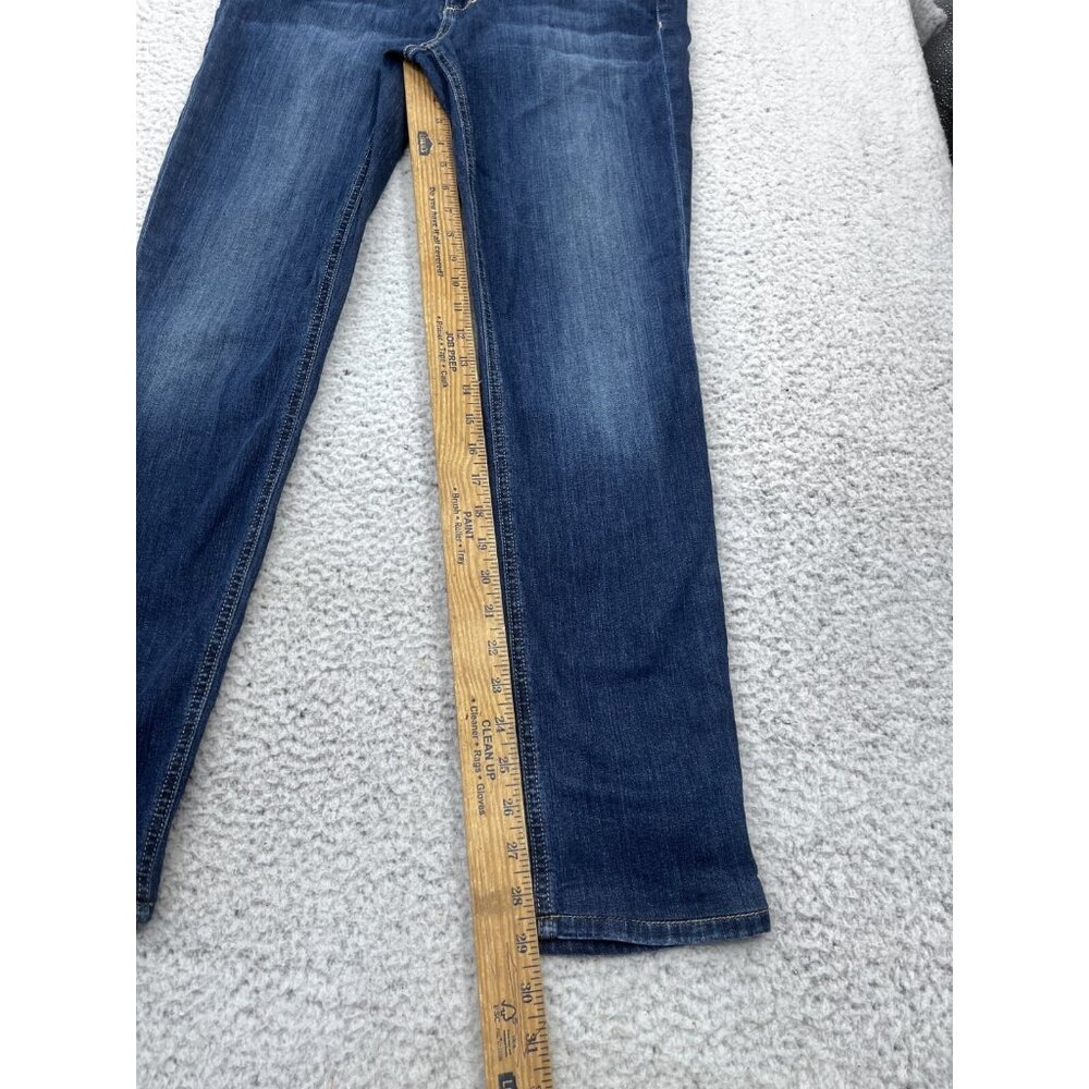 Women's Joe's Jeans Dark Wash Mid Rise Skinny Cotton Blend Denim Size 31 - Picture 4 of 10